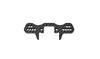 SUPPORTO CARBONIO BRACCI POST.SUP. MRX6X Graphite Rear Upper Arm Plate