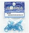  BC6-BLB 6mm Body Clip Big Light Blue (10)