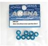 ARENA ASM-CLB Alum. Servo Mount Collar Light Blue (8pcs)