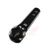 3Racing Futaba Single Arm 3.0mm V2 Black 25mm 