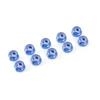 DADI AUTOBLOCCANTI ALLUMINIO - M4 BLUE (10PCS)